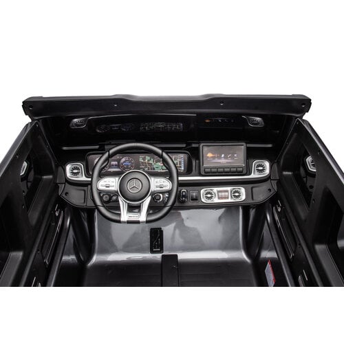 Mercedes G63 XXL 24V 2-persoons kinderauto metallic Grijs