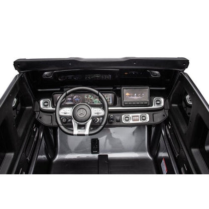 Mercedes G63 XXL 24V 2-persoons kinderauto metallic Grijs