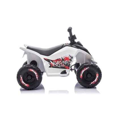 Thunder elektrische kinder quad 6V Wit