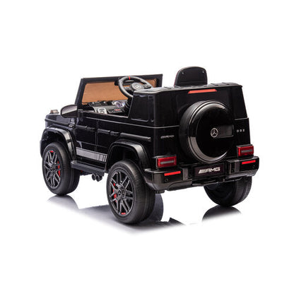 Mercedes G63 AMG XL Cabrio 24V Kinderauto Zwart
