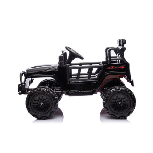 Jeep 12V Kinderauto Zwart