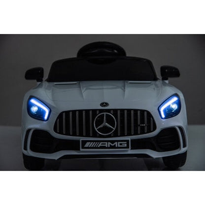 Mercedes AMG GTR 12V kinderauto Wit