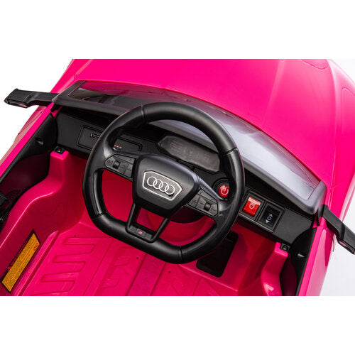 Audi SQ8 e-tron 12V Kinderauto Roze
