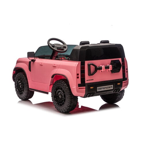 Land Rover Defender 24V 2 persoons kinderauto Roze