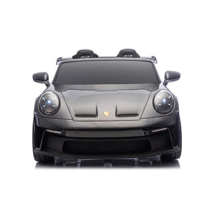 Porsche 911 GT3 24V 2-persoons kinderauto metallic Zwart