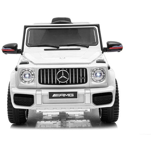 Mercedes G63 AMG Cabrio 12V Kinderauto Wit