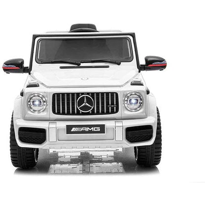 Mercedes G63 AMG Cabrio 12V Kinderauto Wit