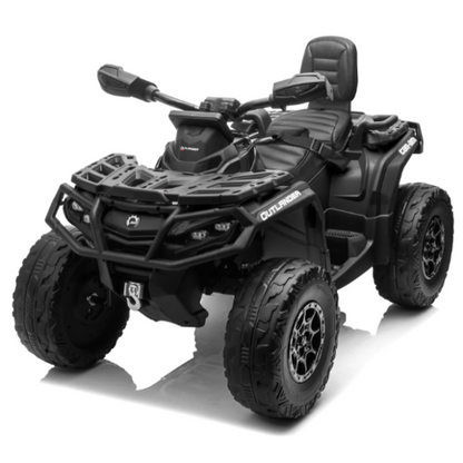 CAN-AM Outlander 24V Kinder Quad 2-Persoons Zwart