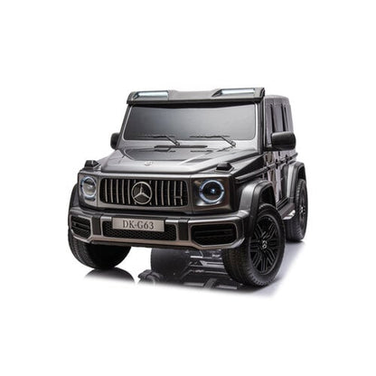 Mercedes G63 XXL 24V 2-persoons kinderauto metallic Grijs