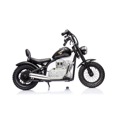 Chopper kindermotor 36 volt Zwart