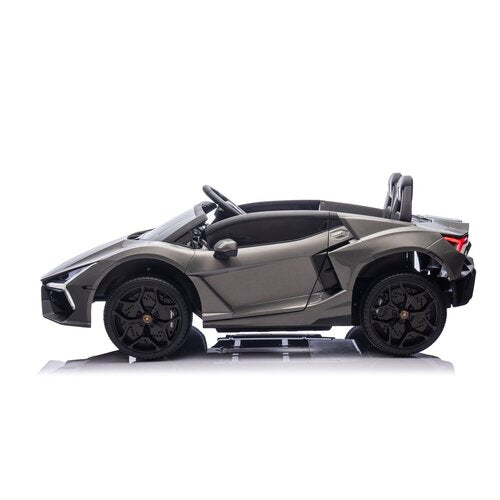 Lamborghini Revuelto 24V 2 Persoons Kinderauto Grijs