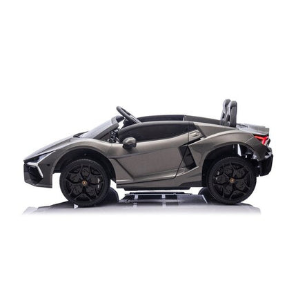 Lamborghini Revuelto 24V 2 Persoons Kinderauto Grijs