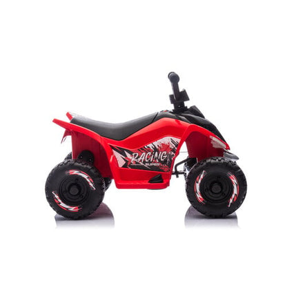 Thunder elektrische kinder quad 6V Rood