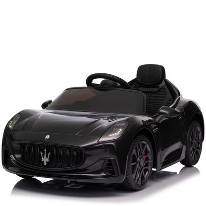 Maserati GranTurismo 12V kinderauto Zwart