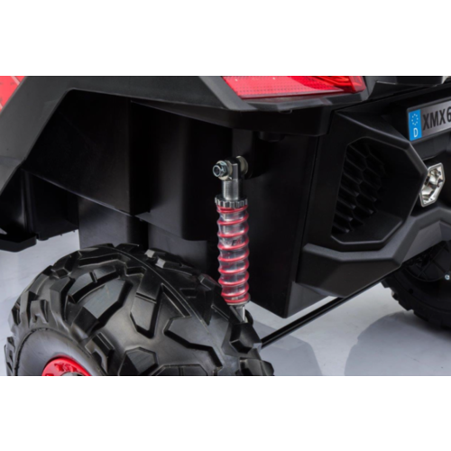 UTV-MX Buggy 12V 2-Persoons Kinderauto Rood
