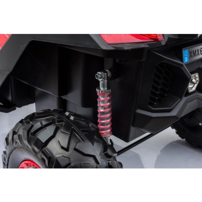UTV-MX Buggy 12V 2-Persoons Kinderauto Rood