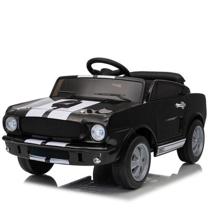 Shelby GT350 12V kinderauto Zwart