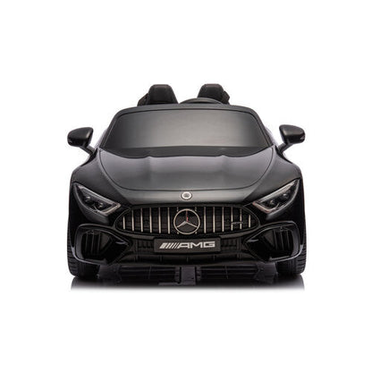 Mercedes SL63 AMG 24V 2-persoons kinderauto Zwart