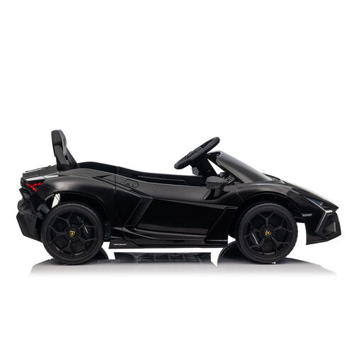Lamborghini Revuelto 12V Kinderauto Zwart