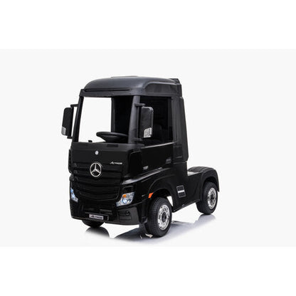 Mercedes Actros 12V kindervrachtwagen zwart