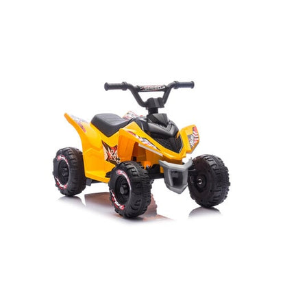 Thunder elektrische kinder quad 6V Geel