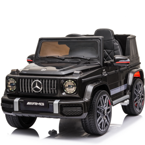 Mercedes G63 AMG Cabrio 12V Kinderauto Zwart