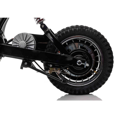 Elektrische kindermotor Dirtbike Hurricane 24V 350W Blauw