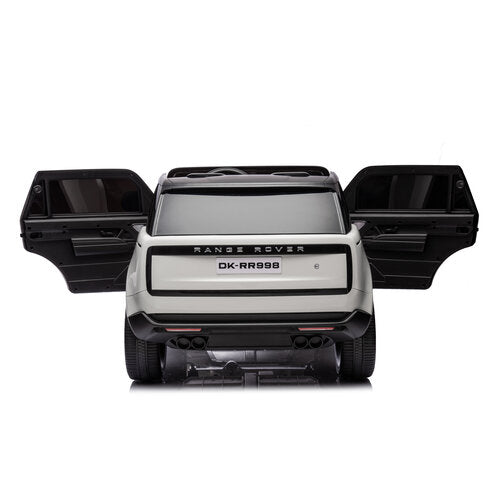 Range Rover 12V 2 Persoons Kinderauto Wit