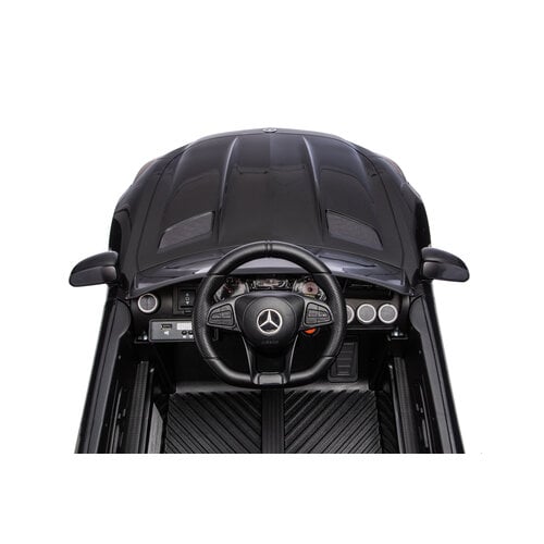 Mercedes AMG GTR 12V kinderauto Zwart