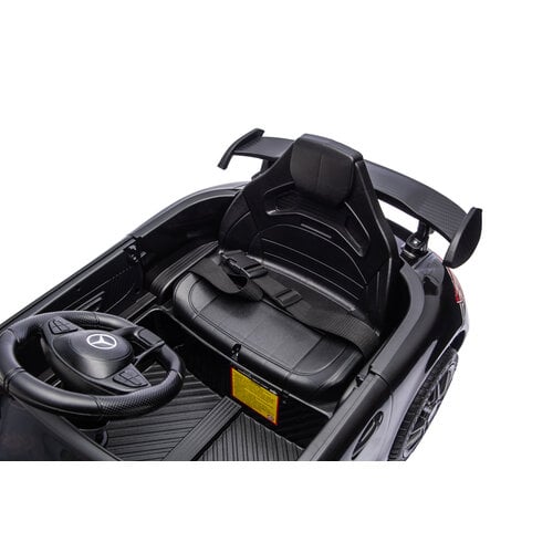 Mercedes AMG GTR 12V kinderauto Zwart
