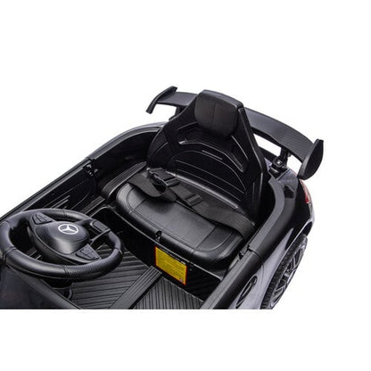 Mercedes AMG GTR 12V kinderauto Zwart