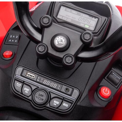 CAN-AM 24V Kinder Quad Rood