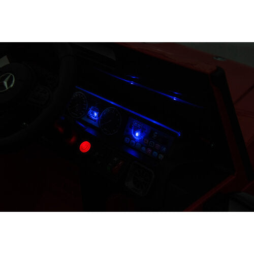 Mercedes G63 AMG XL Cabrio 24V Kinderauto Wit