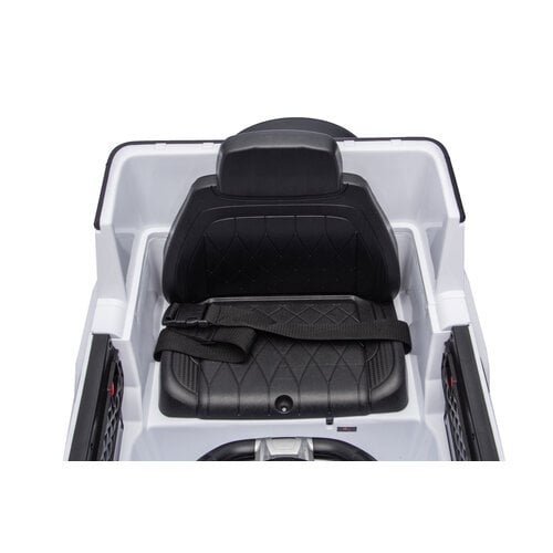 Mercedes G63 AMG Cabrio 12V Elektrische kinderauto Wit