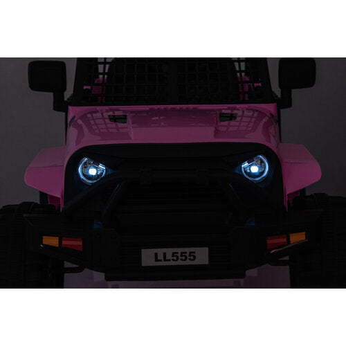 Jeep 12V Kinderauto Zwart