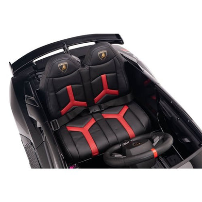 Lamborghini Veneno 12V 2 Persoons Elektrische Kinderauto Metallic Grijs