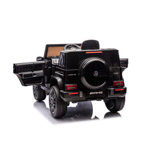 Mercedes G63 AMG XL Cabrio 24V Kinderauto Zwart