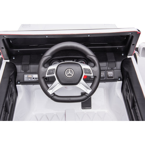 Mercedes G63 6X6 AMG 12V Elektrische Kinderauto Wit