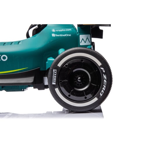 Aston Martin 24V Formule 1  Kinderauto Groen