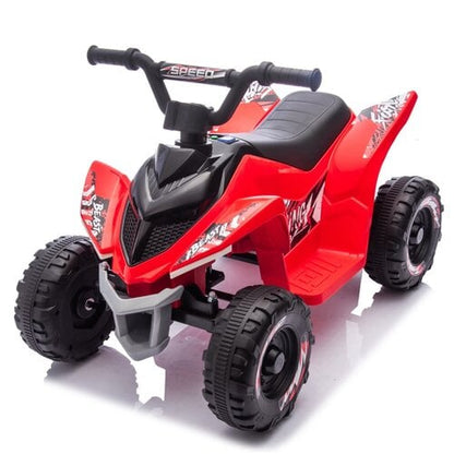 Thunder elektrische kinder quad 6V Rood