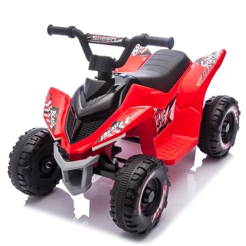 Thunder elektrische kinder quad 6V Rood
