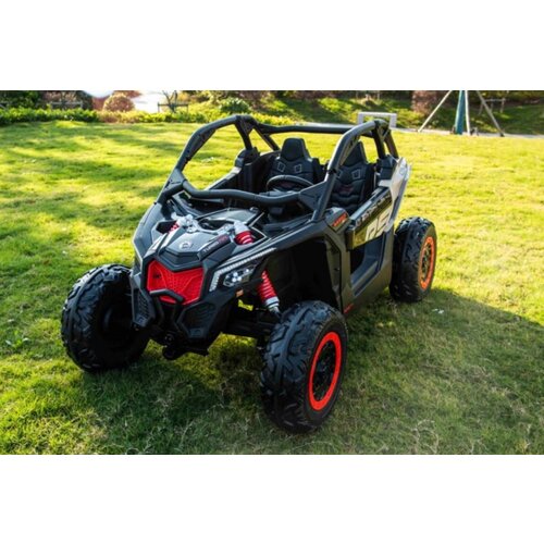 CAN-AM Maverick buggy 24V 2-Persoons Kinderauto Zwart