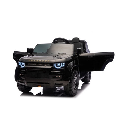 Land Rover Defender 24V 2-persoons kinderauto Zwart