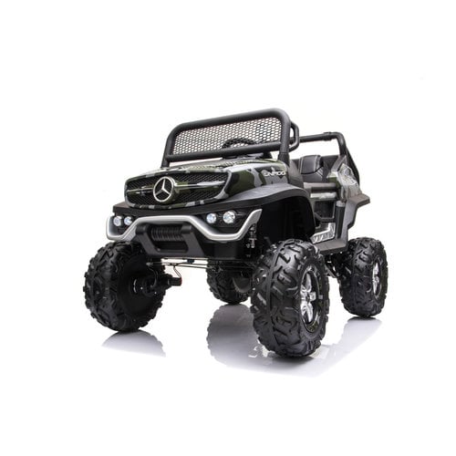 Mercedes Unimog 12V kinderauto Camouflage