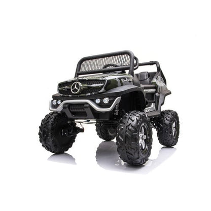 Mercedes Unimog 12V kinderauto Camouflage
