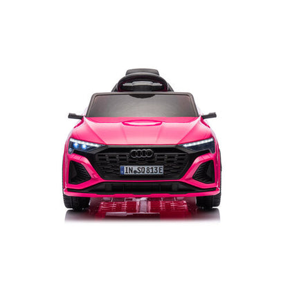 Audi SQ8 e-tron 12V Kinderauto Roze