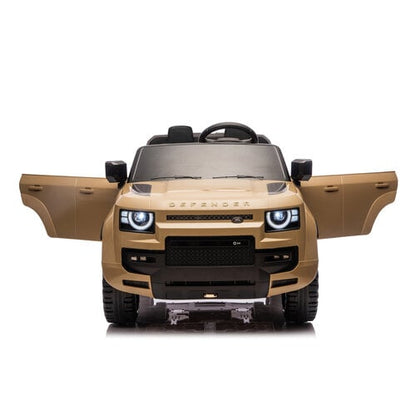 Land Rover Defender 24V 2 persoons kinderauto Champagne