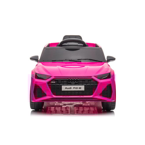 Audi RS6 12V Kinderauto Roze