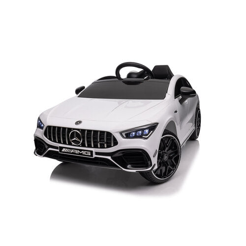 Mercedes CLA45 AMG 12V Kinderauto Wit