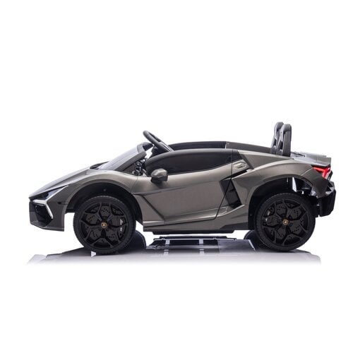 Lamborghini Revuelto 24V 2-Persoons Kinderauto Grijs